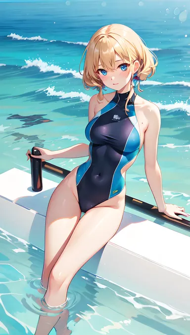 Swimsuit Hentais: Explicit Material Present