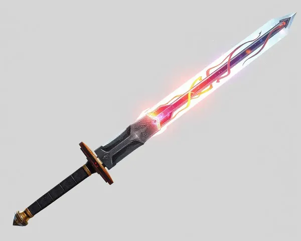 Sword PNG Rendered Transparent Background Design