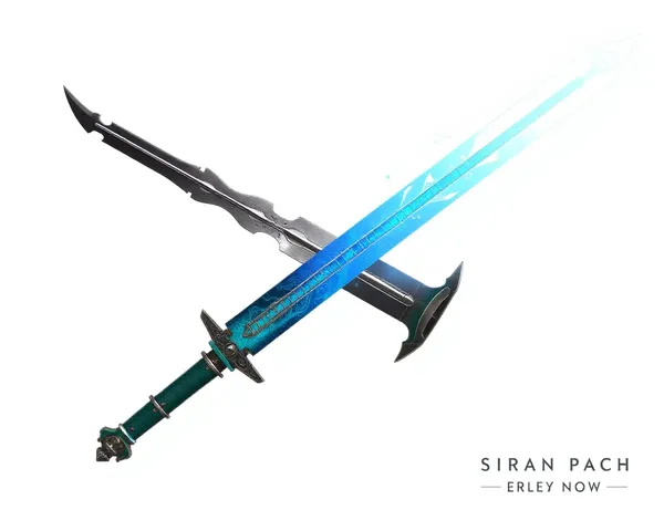 Sword PNG Rendered Transparent Icon Design