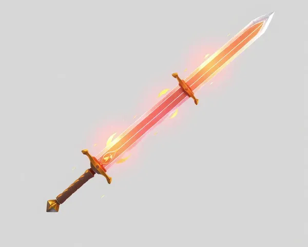 Sword PNG Rendered Transparent Image Effect