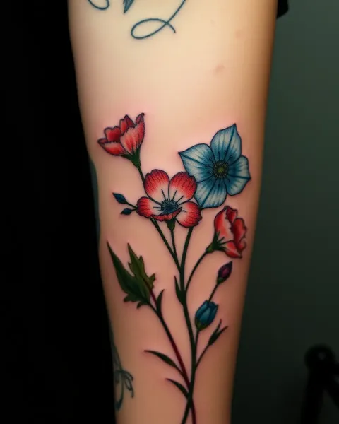 Symbolic Meaning of Flowers for Tattoos