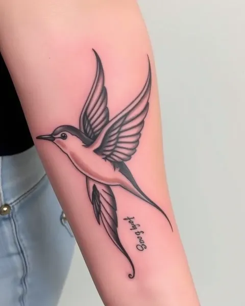 Symbolism Behind the Swallow Tattoo Meaning Explained