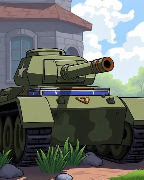 Tank Cartoon Images for Creative Projects