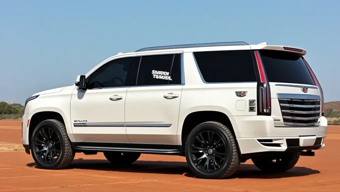 Tank Size Options for 2025 Cadillac Escalade ESV Explained