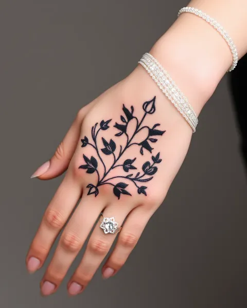 Tattoo Designs for Ladies' Hands and Fingers