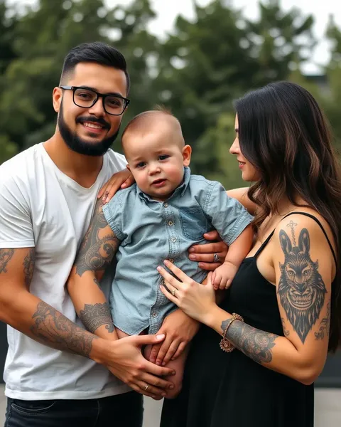 Tattoo Designs for Men's Family Legacy