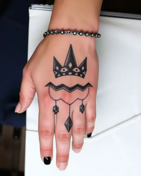 Tattoo Designs for Men: Hand-Inspired Artwork