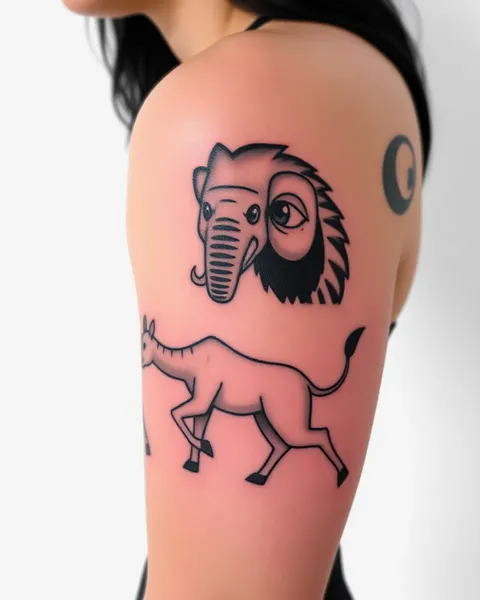 Tattoo Designs with Hakuna Matata Quote