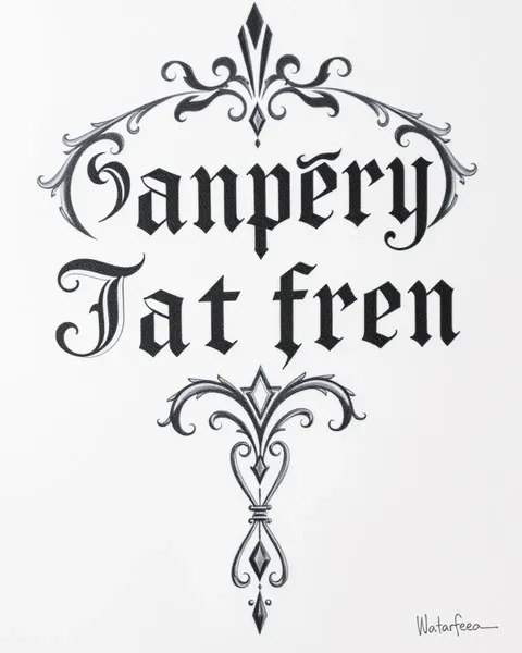 Tattoo Font Styles for Different Personalities