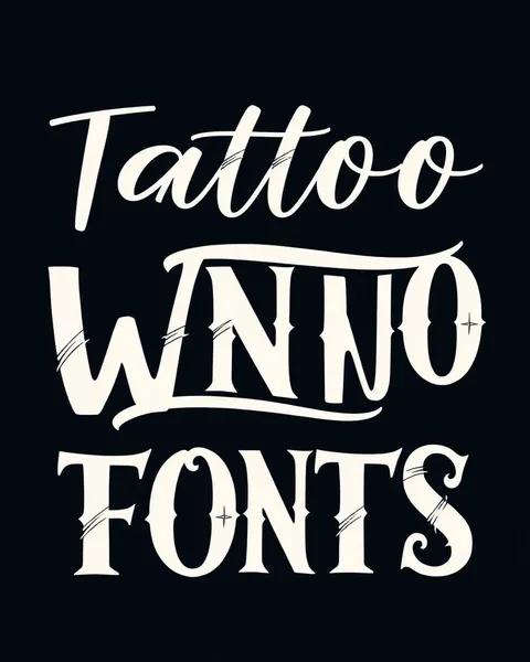 Tattoo Fonts for Women: Popular Fonts for Women's Body Art