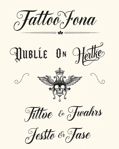 Tattoo Fonts for Women: Unique and Stylish Designs for Women