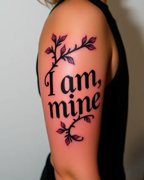 Tattoo I Am Mine Claim