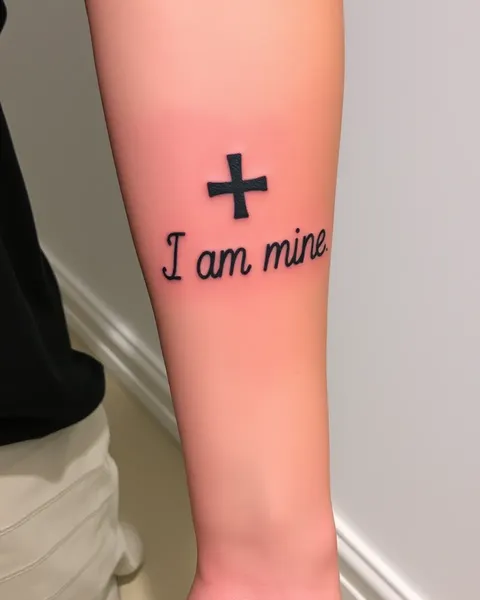 Tattoo I Am Mine Identity