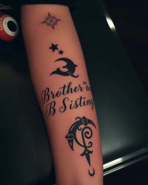 Tattoo Ideas for Brothers and Sisters Together