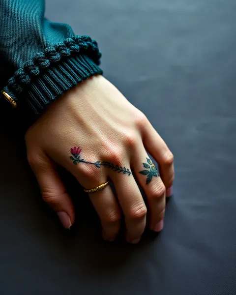 Tattoo Ideas for Ladies' Hands and Fingers Only