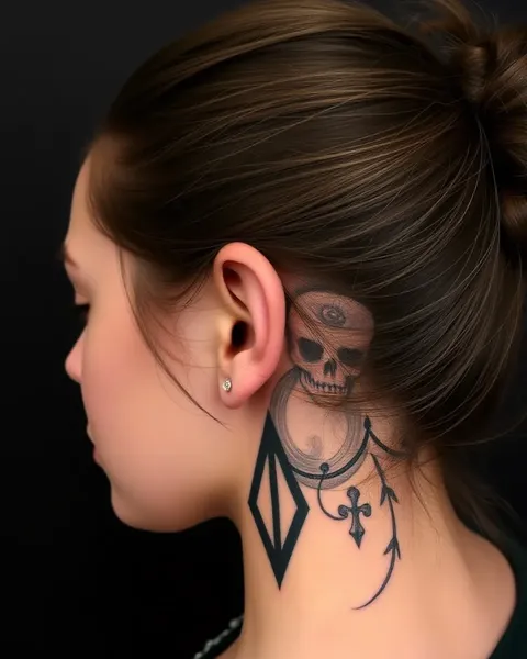 Tattoo Ideas for the Ear to Show Off