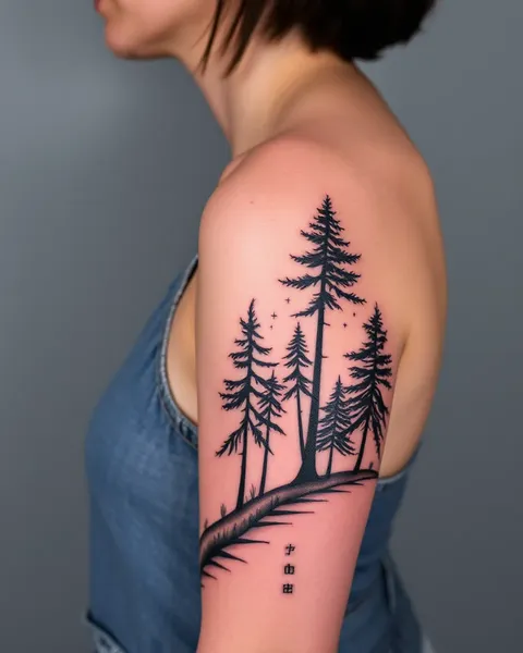 Tattoo Ideas with Trees and Symbolism