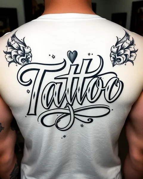 Tattoo Lettering Styles: Beautiful Hand-Drawn Lettering