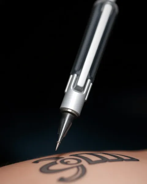 Tattoo Needle's Precise Strokes