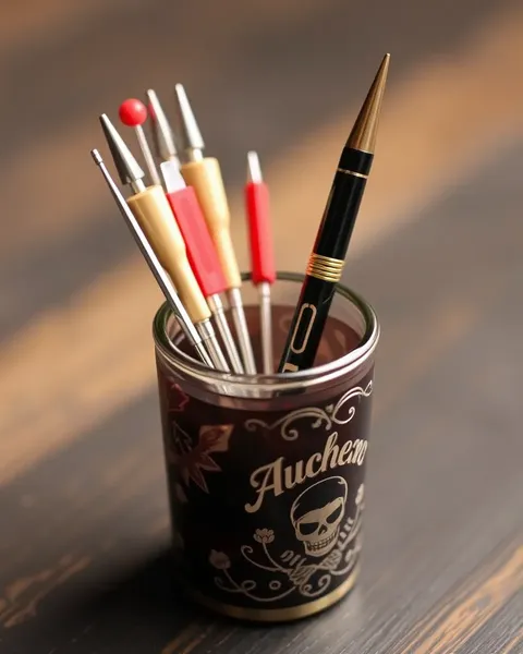 Tattoo Needle Cup Holder Design Description