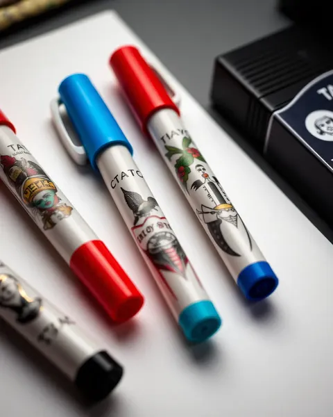 Tattoo Pens for Artistic Body Markings Created