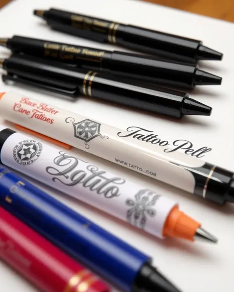 Tattoo Pens for Permanent Body Art Markings