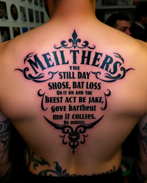 Tattoo Phrases for Guys and Men's Inspirational Quotes