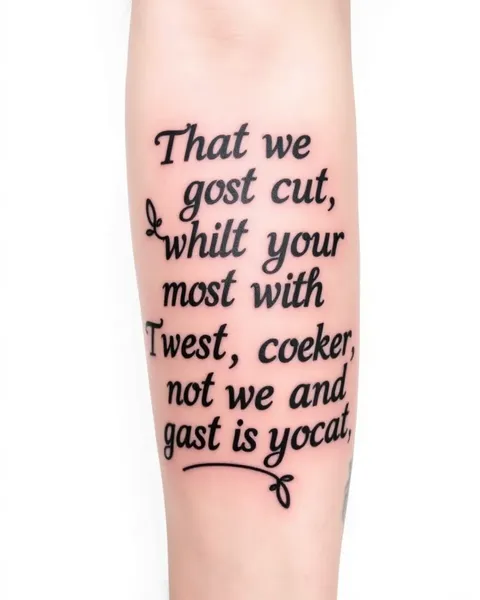 Tattoo Quotes for Guys to Express Personality