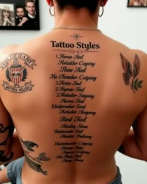 Tattoo Styles List: Inspiration for Your Next Ink