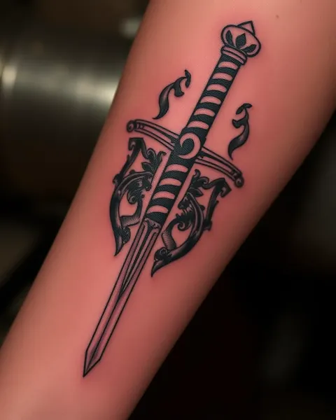 Tattoo Sword Meaning: A Representation of Strength and Resilience