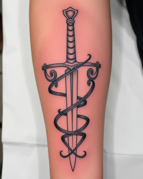 Tattoo Sword Meaning: A Symbol of Warrior Spirit