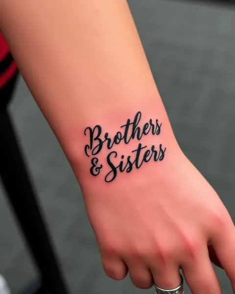 Tattoo Symbols for Brothers and Sisters Unite