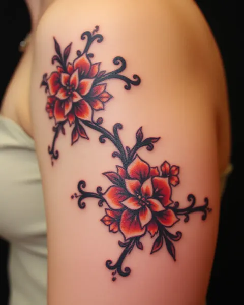 Tattoo Wrap Around the Shoulder or Back