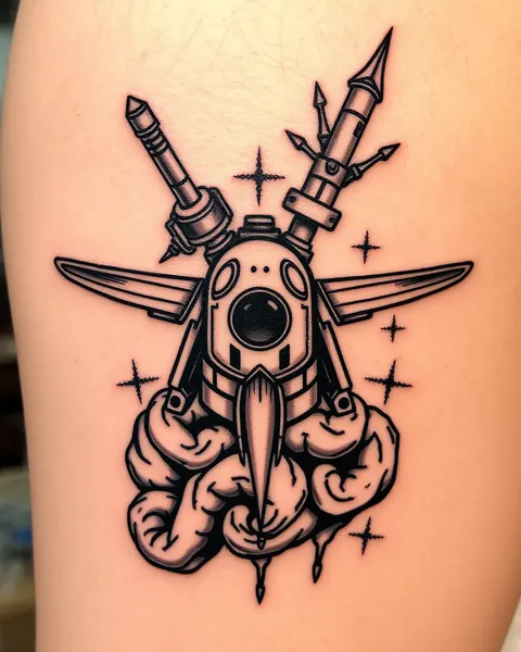 Tattoo of Bombardment Tft: Bold Statement