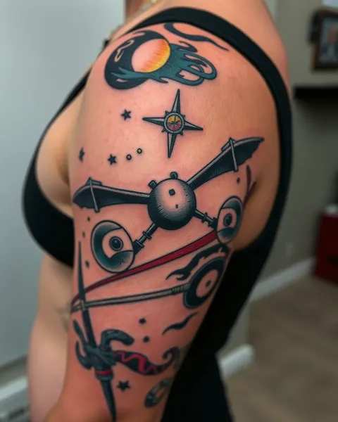 Tattoo of Bombardment Tft: Unique Design Concept