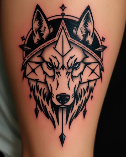 Tattoo of Wolf Meaning: Representing Wild and Unbridled Spirit