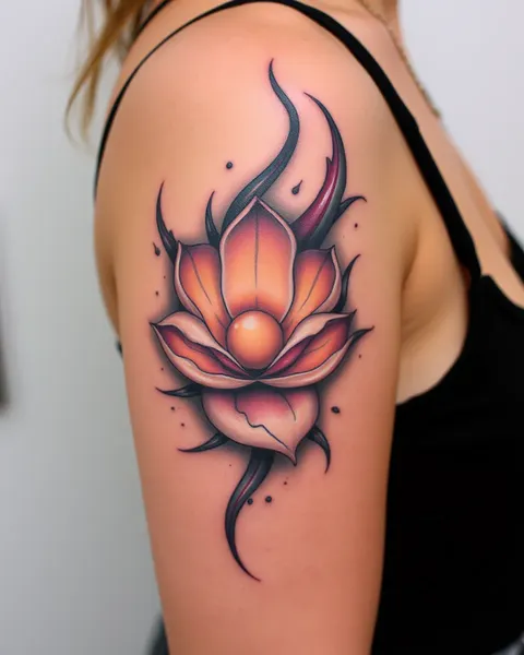 Tattoo of a Pearl: Lovely and Dainty Body Decoration