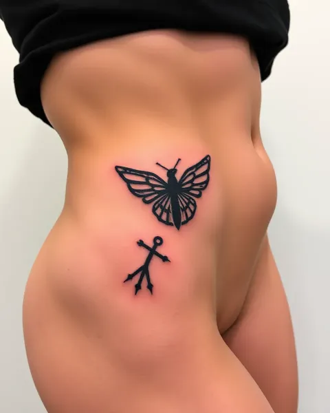 Tattoo on pubic region: Body Art on Private Anatomy