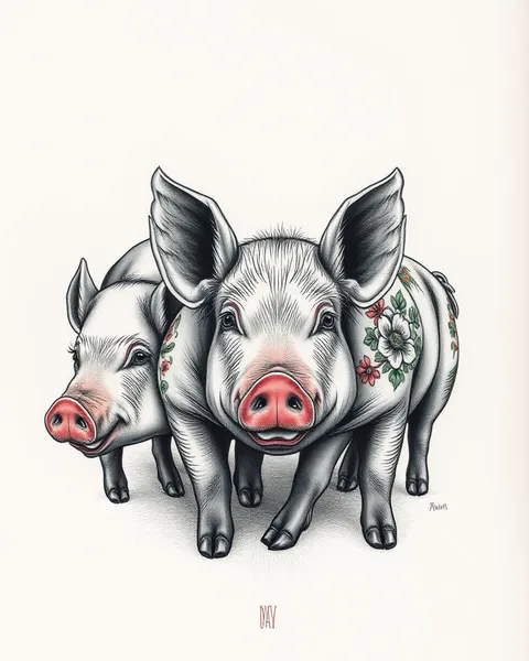 Tattooed Pigs: Tattooed Pigs Are Unique Animals