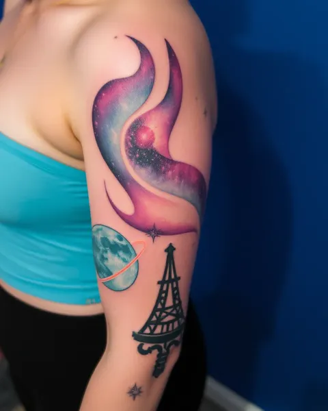 Tattooing the Galaxy: Celestial Designs Unleashed