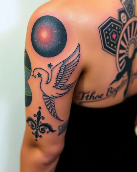 Tattoos Celebrating the Universe's Celestial Wonders