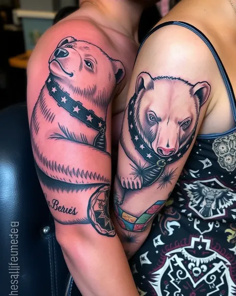 Tattoos Featuring Adorable Bears