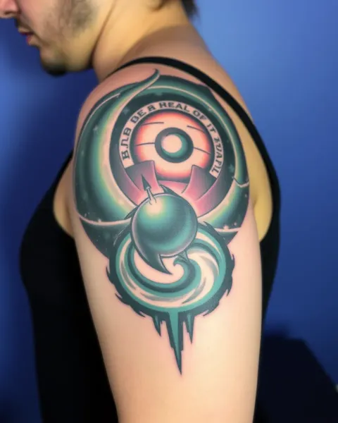 Tattoos Reflecting the Universe's Timeless Mystery