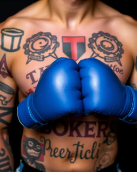 Tattoos of Boxers: A Fashionable Expression