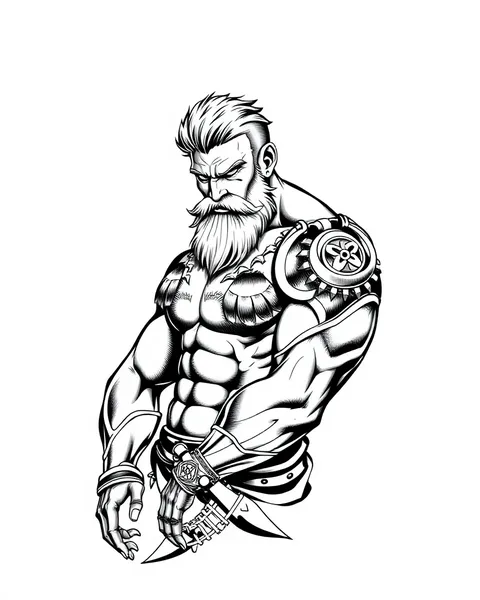 Tattoos of Hercules' Strength