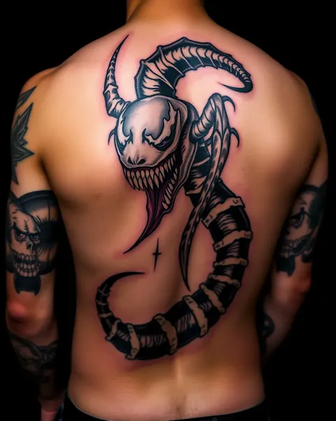 Tattoos of Venom: A Form of Artistic Expression