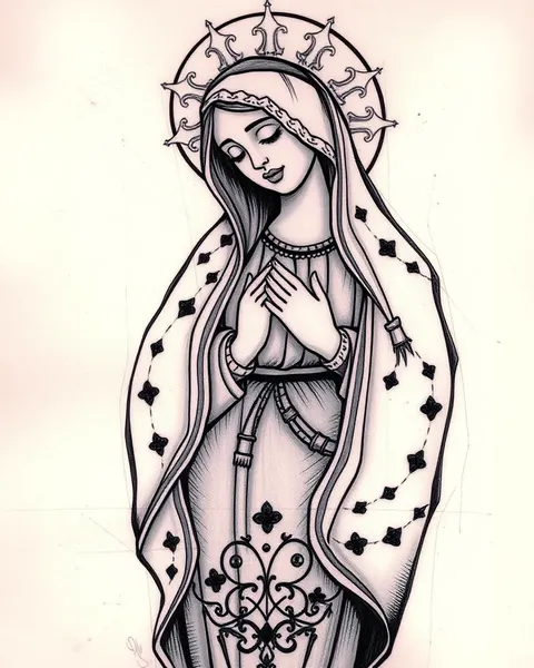 Tattoos of Virgin Mary: A Spiritual Expression