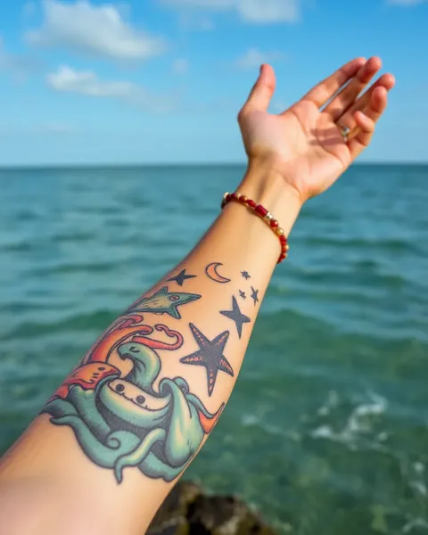 Tattoos of the Ocean's Wonders