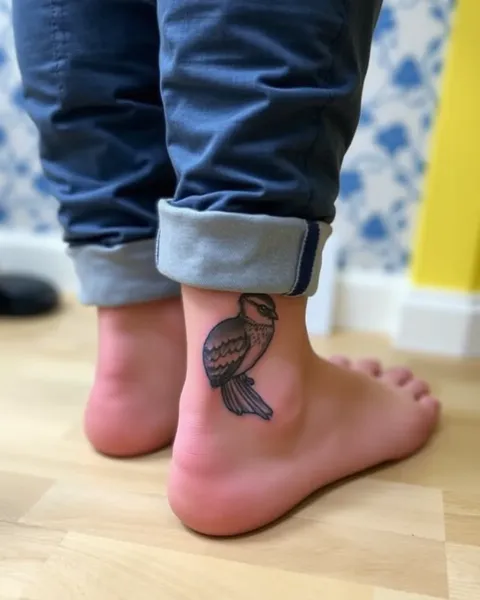 Tattoos on the Foot for Men