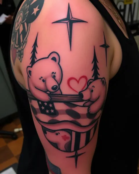 Tattoos with Bears: A Unique Expression